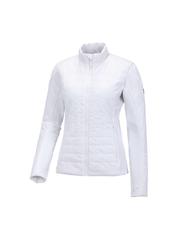 Topics: e.s. Function quilted jacket thermo stretch,ladies + white