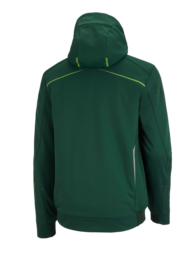 Work Jackets: Winter softshell jacket e.s.motion 2020, men's + green/sea green 3