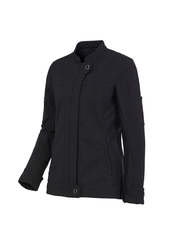 Shirts, Pullover & more: Softshell jacket e.s.fusion, ladies' + black