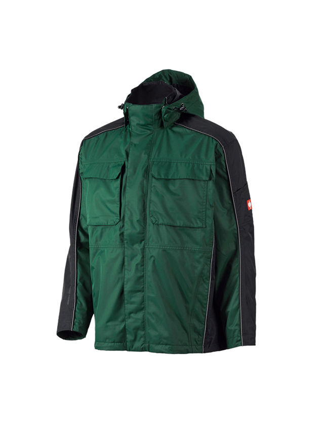Work Jackets: Functional jacket e.s.prestige + green/black 2