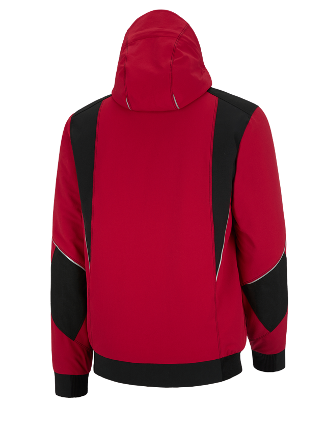 Work Jackets: Winter functional jacket e.s.dynashield + fiery red/black 3