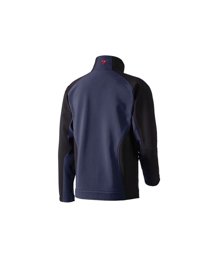 Jacken: Softshell Jacke dryplexx® softlight + dunkelblau/schwarz 1