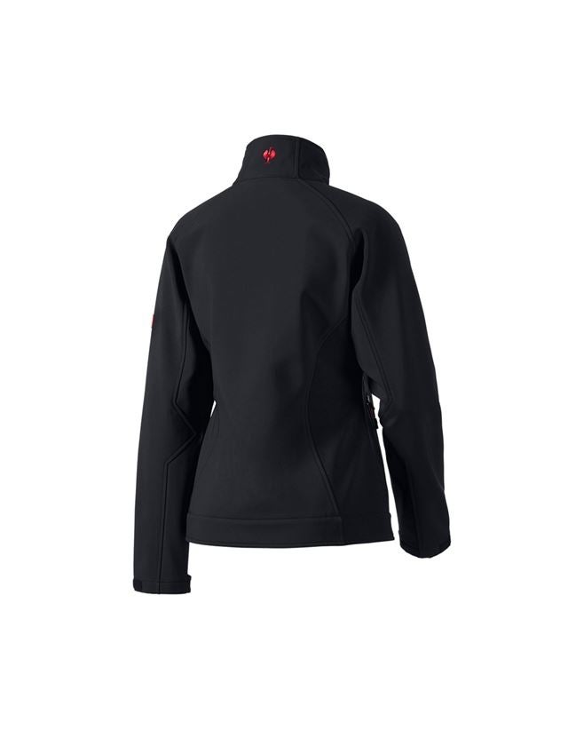 Gardening / Forestry / Farming: Ladies' softshell jacket dryplexx® softlight + black 3