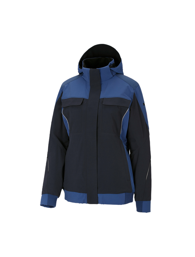 Work Jackets: Winter functional jacket e.s.dynashield, ladies' + cobalt/pacific 2