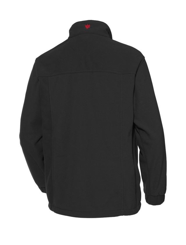 Work Jackets: Fleece jacket e.s.classic + black 1