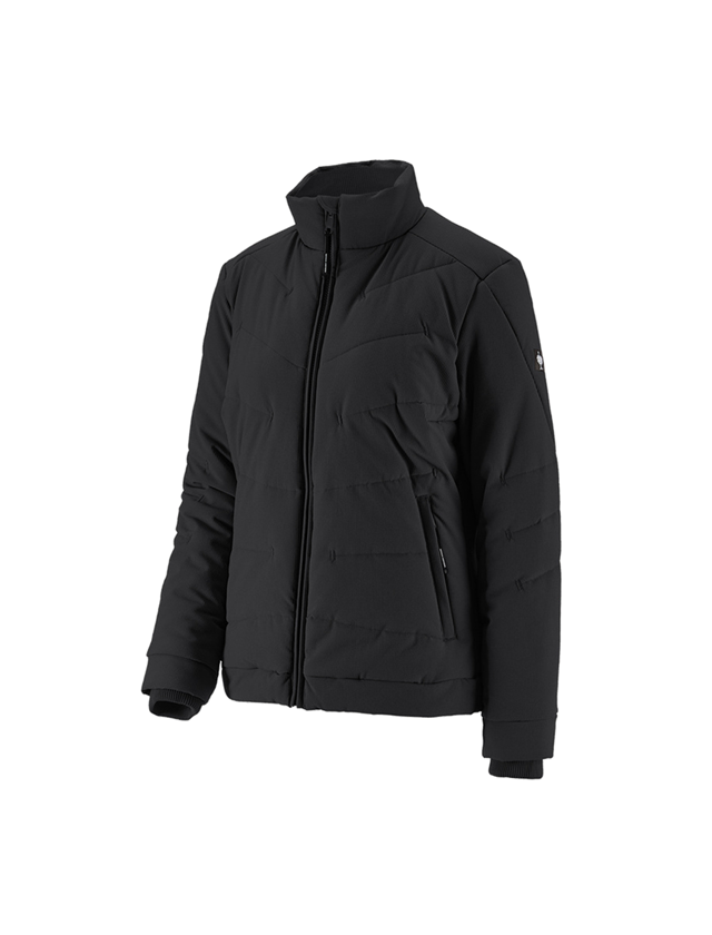 Work Jackets: Stunt'n'Media Solid Merino Jacket, Ladies' + black 2