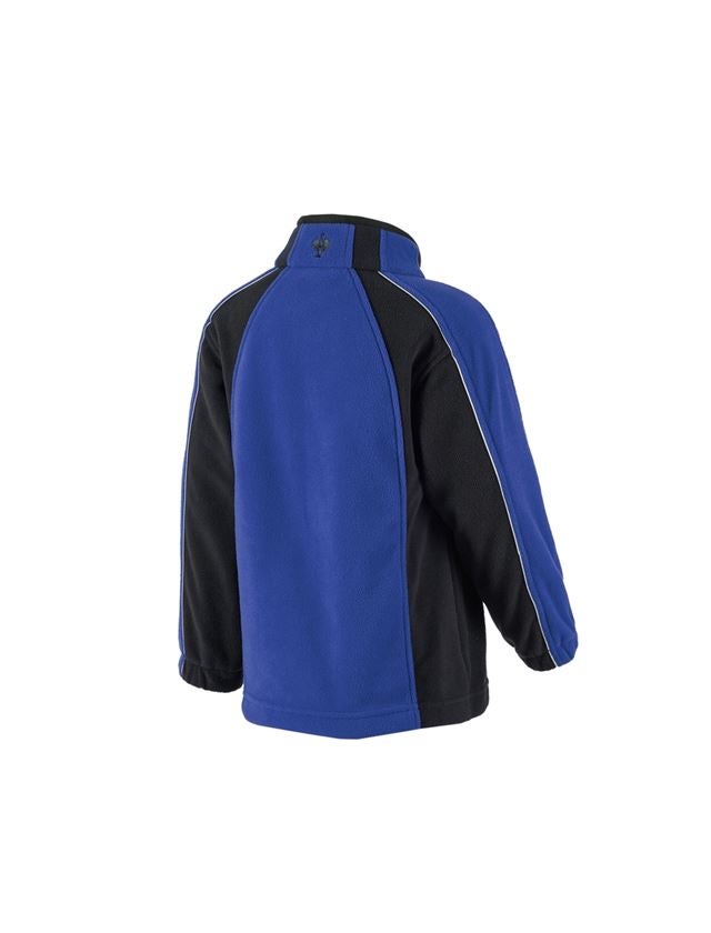 Jackets: Children's microfleece jacket dryplexx® micro + royal/black 3