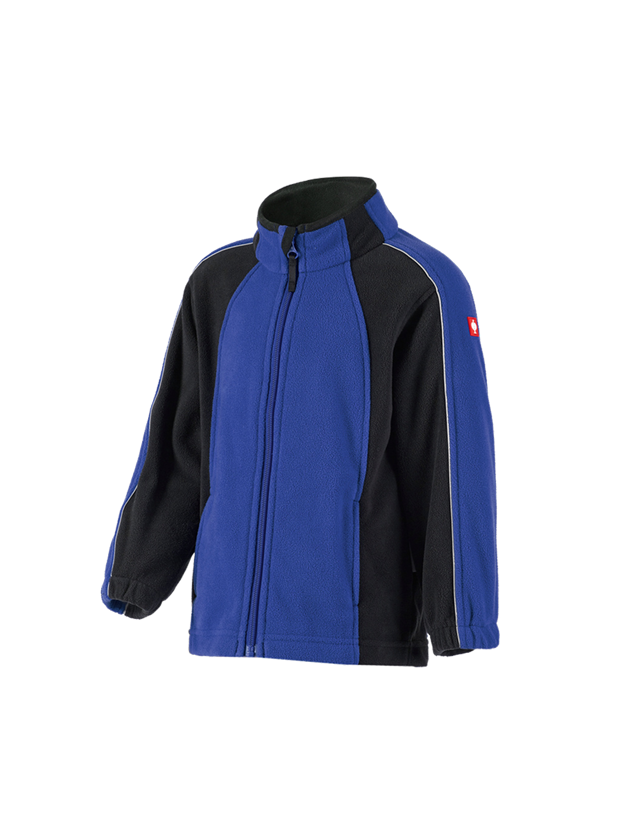 Jackets: Children's microfleece jacket dryplexx® micro + royal/black 2