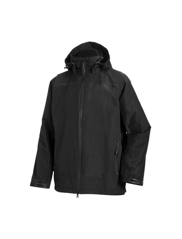 Work Jackets: e.s. 3 in 1 functional jacket, men + black 2