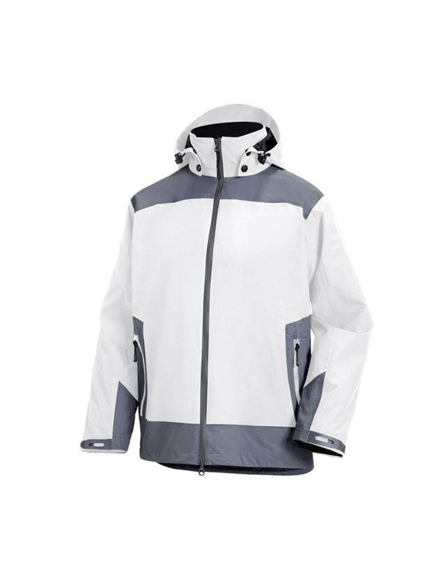 Plumbers / Installers: e.s. 3 in 1 functional jacket, men + white/grey 2