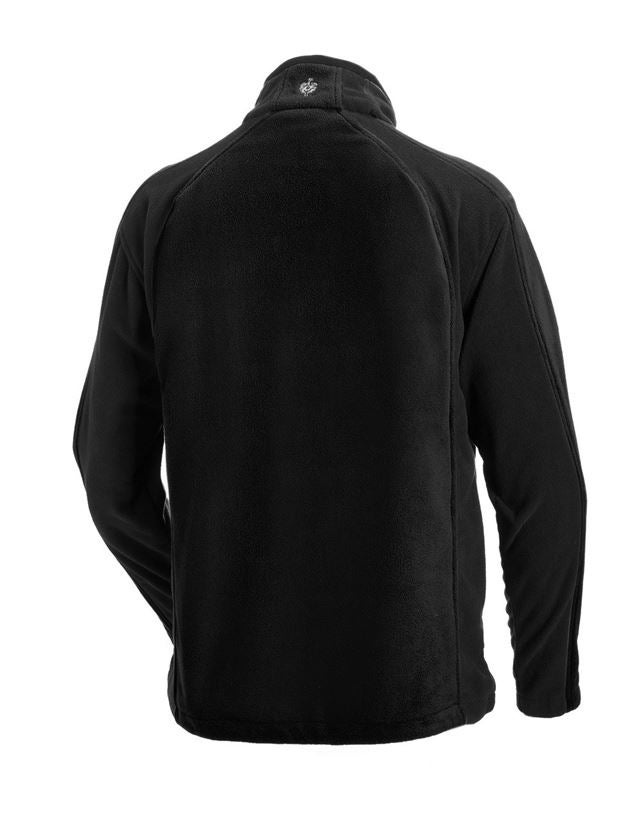 Work Jackets: Microfleece jacket dryplexx® micro + black 2