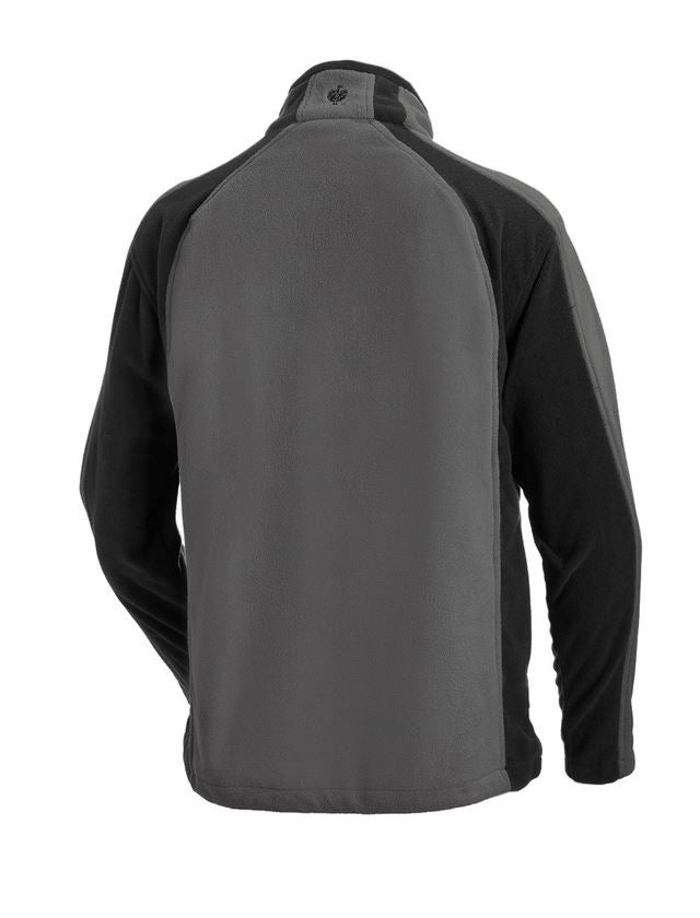 Work Jackets: Microfleece jacket dryplexx® micro + anthracite/black 1