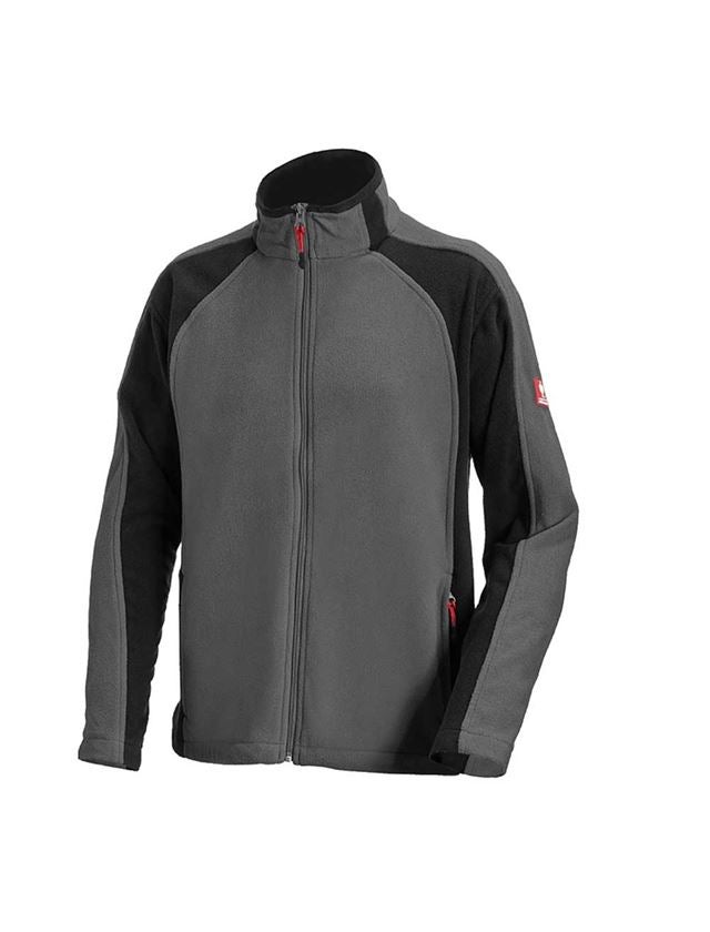 Work Jackets: Microfleece jacket dryplexx® micro + anthracite/black