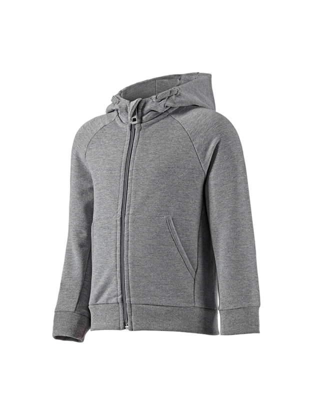 Shirts, Pullover & more: e.s. Hoody sweatjacket cotton stretch, children’s + grey melange 2