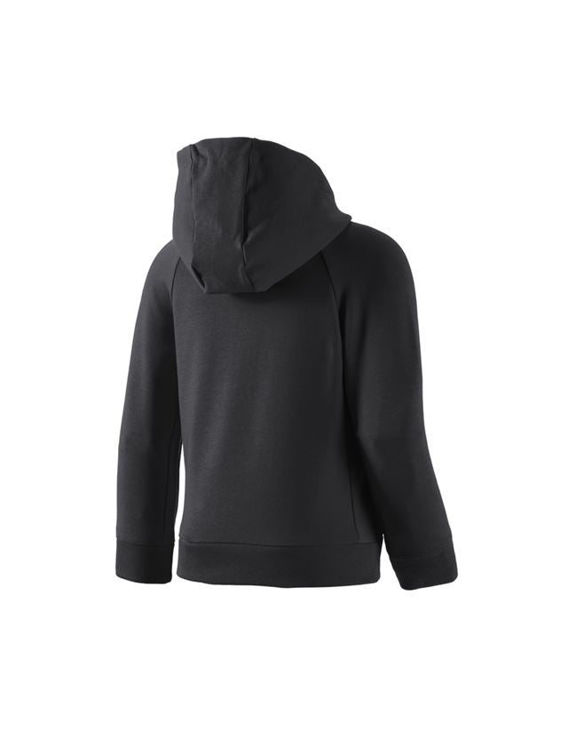 Shirts, Pullover & more: e.s. Hoody sweatjacket cotton stretch, children’s + black 1