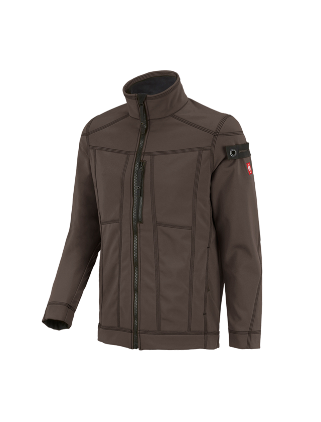 Work Jackets: Softshell jacket e.s.roughtough + bark 2