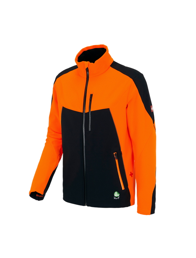 Work Jackets: Forestry jacket e.s.vision + high-vis orange/black 2