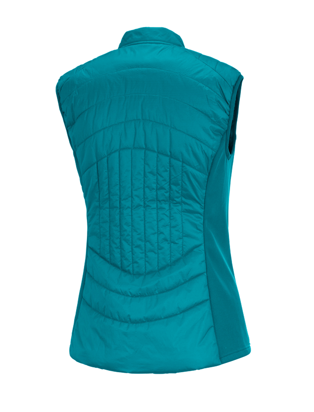 Work Body Warmer: e.s. Function quilted bodywarmer thermo stretch,l. + ocean 3