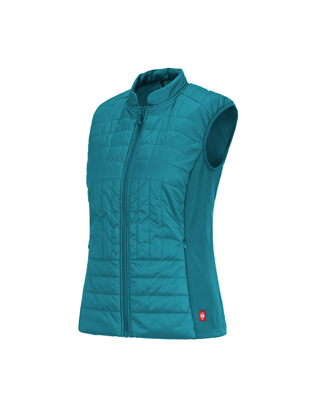 Work Body Warmer: e.s. Function quilted bodywarmer thermo stretch,l. + ocean 2