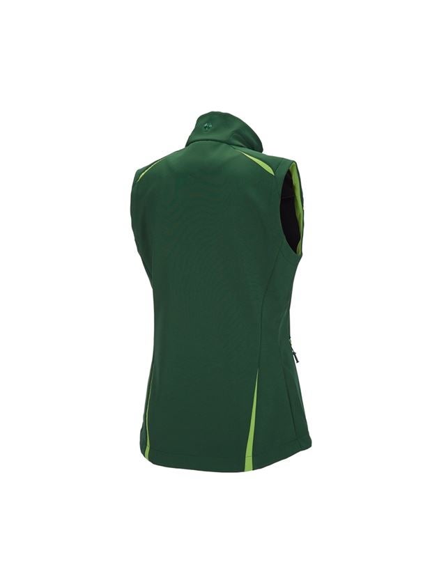 Work Body Warmer: Softshell bodywarmer e.s.motion 2020, ladies' + green/seagreen 3
