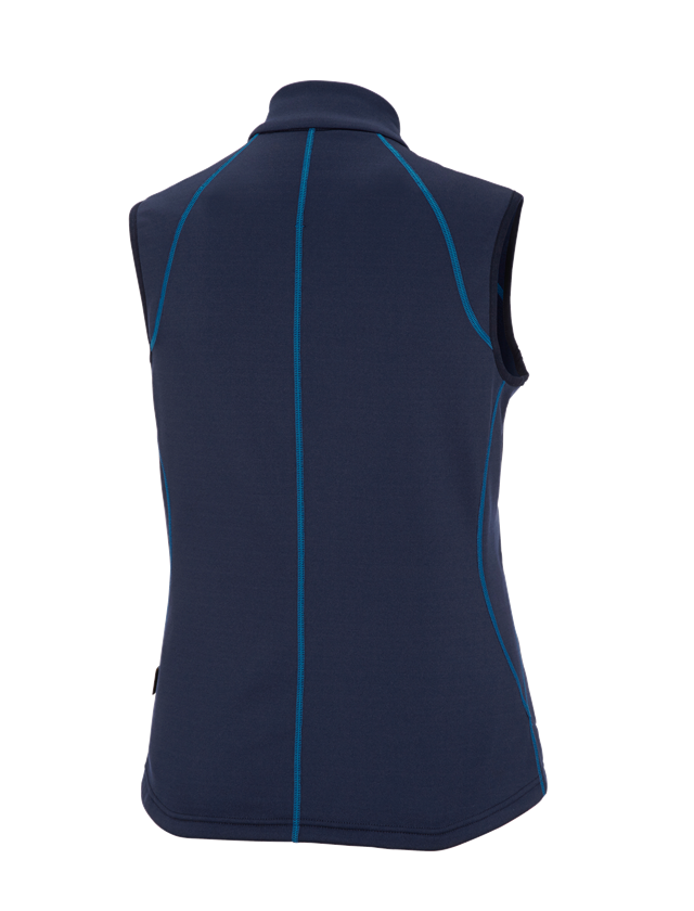 Work Body Warmer: Funct. bodyw. thermo stretch e.s.motion 2020,lad. + navy/atoll 1