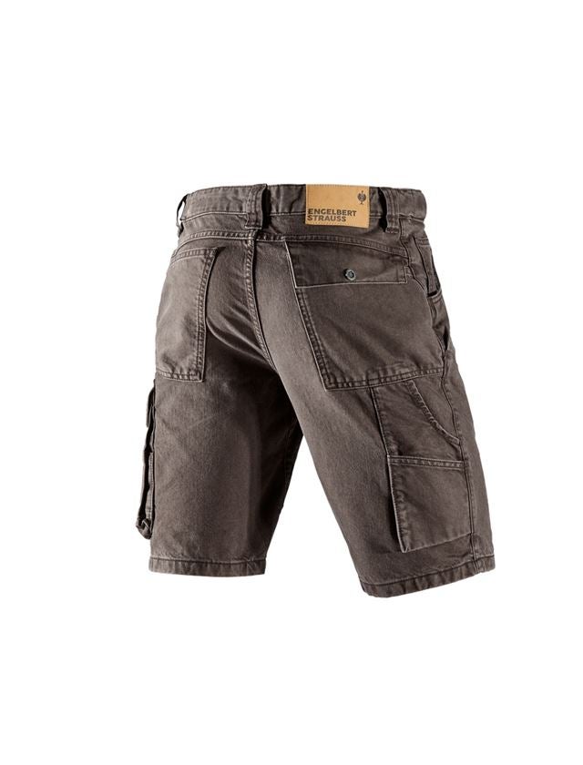 Work Trousers: e.s. Worker denim shorts + chestnut 1
