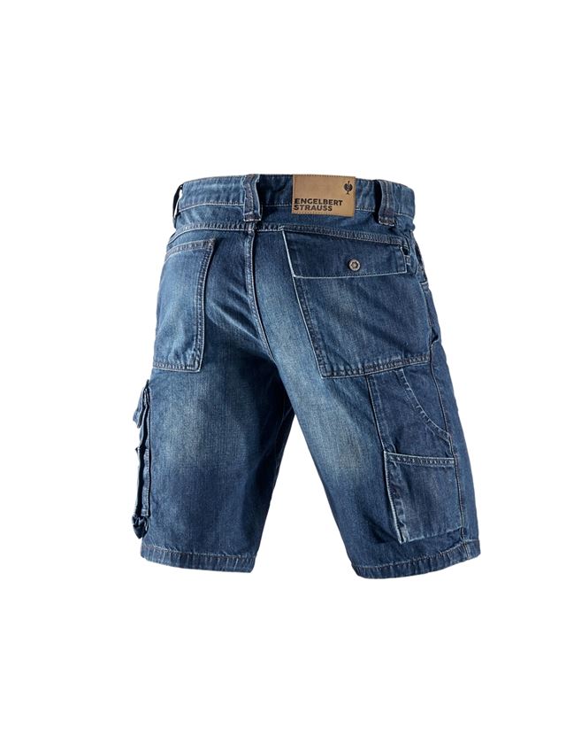 Work Trousers: e.s. Worker denim shorts + darkwashed 1