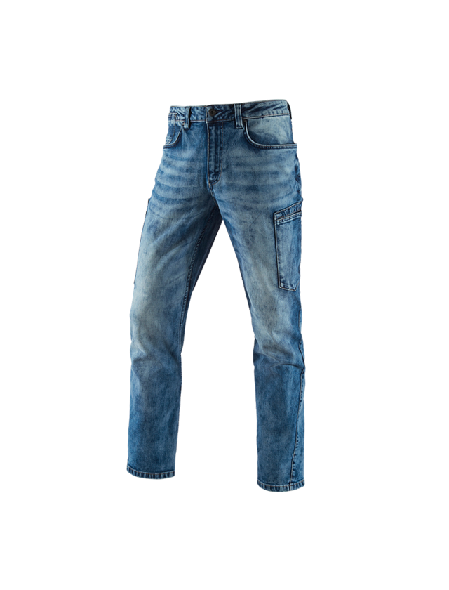 Themen: e.s. 7-Pocket-Jeans + lightwashed