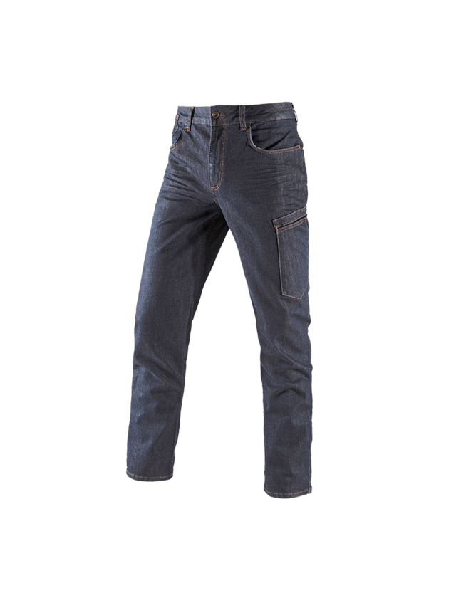 Hosen: e.s. 7-Pocket-Jeans + darkdenim