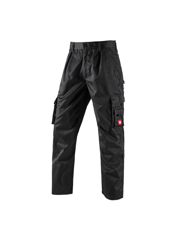 Pantalons de travail: Pantalon Cargo + noir 1