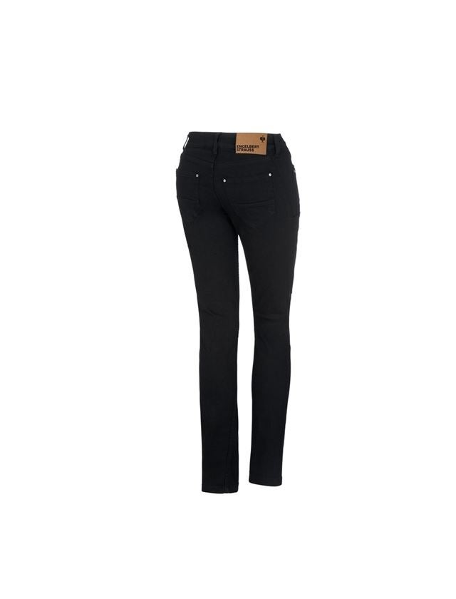 Themen: e.s. 7-Pocket-Jeans, Damen + schwarz 1