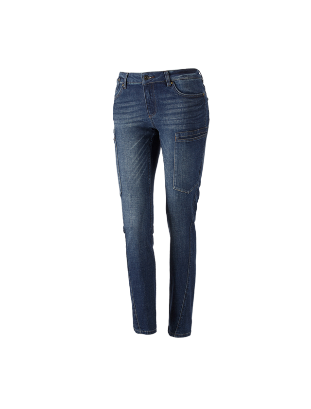 Hosen: e.s. 7-Pocket-Jeans, Damen + stonewashed 2