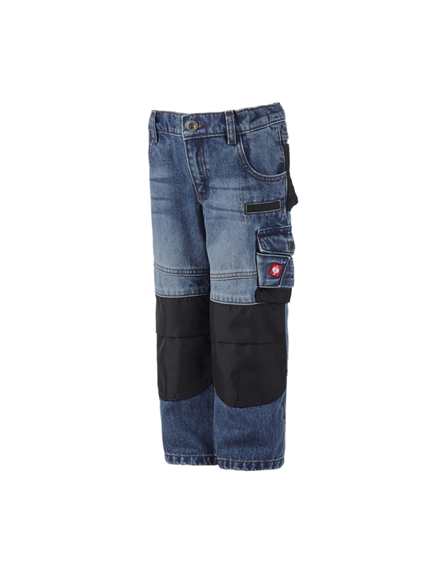 Hosen: Jeans e.s.motion denim, Kinder + stonewashed