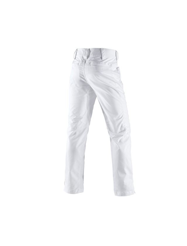 Work Trousers: e.s. Trousers base, men's + white 1