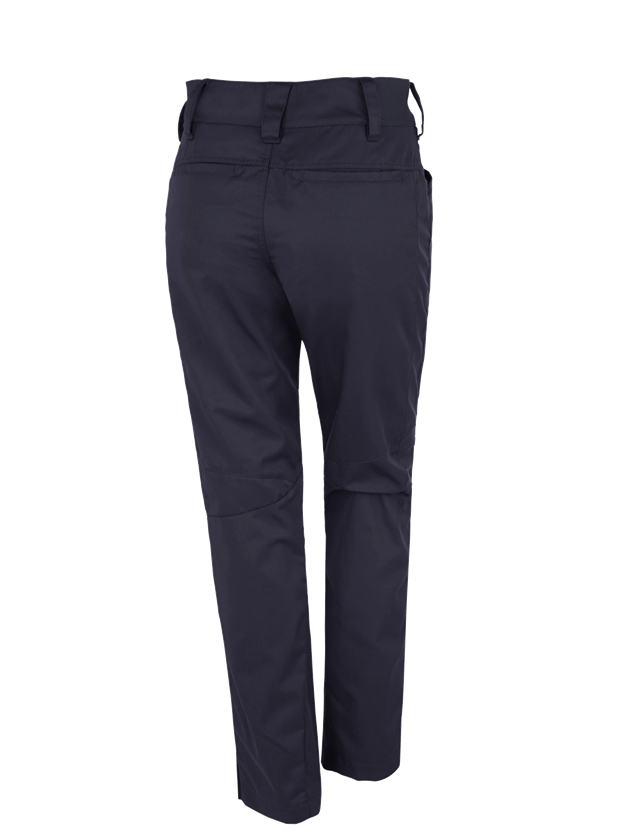 Pantalons de travail: e.s. Pantalon de travail base, femmes + bleu foncé 1