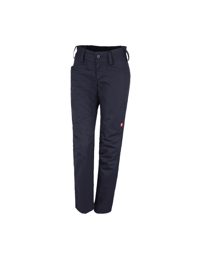 Work Trousers: e.s. Trousers base, ladies' + navy