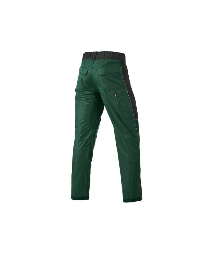 Work Trousers: Functional trousers e.s.prestige + green/black 3