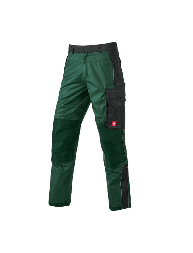 Work Trousers: Functional trousers e.s.prestige + green/black 2