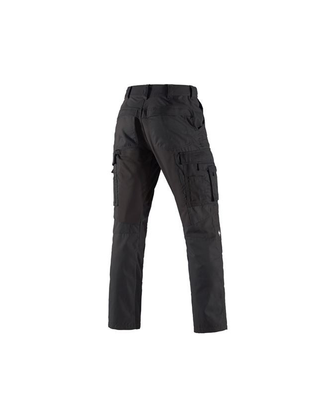 Pantalons de travail: Pantalon cargo e.s. comfort + noir 3