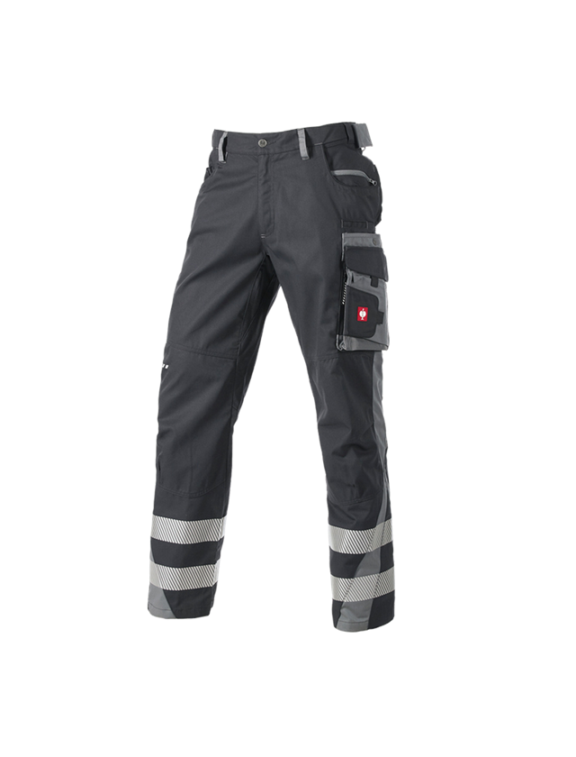 Work Trousers: Trousers Secure + graphite/cement