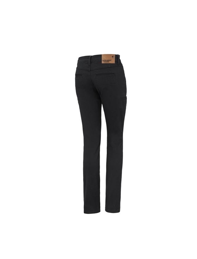 Work Trousers: e.s. Trousers  Chino, ladies' + black 2