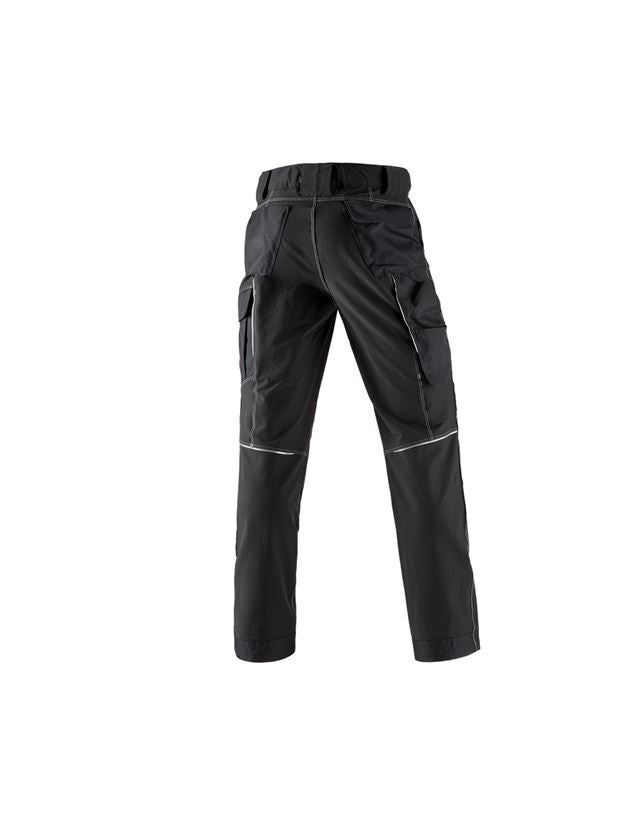 Pantalons de travail: Fonct. pantalon à taille élast. e.s.dynashield + noir 3