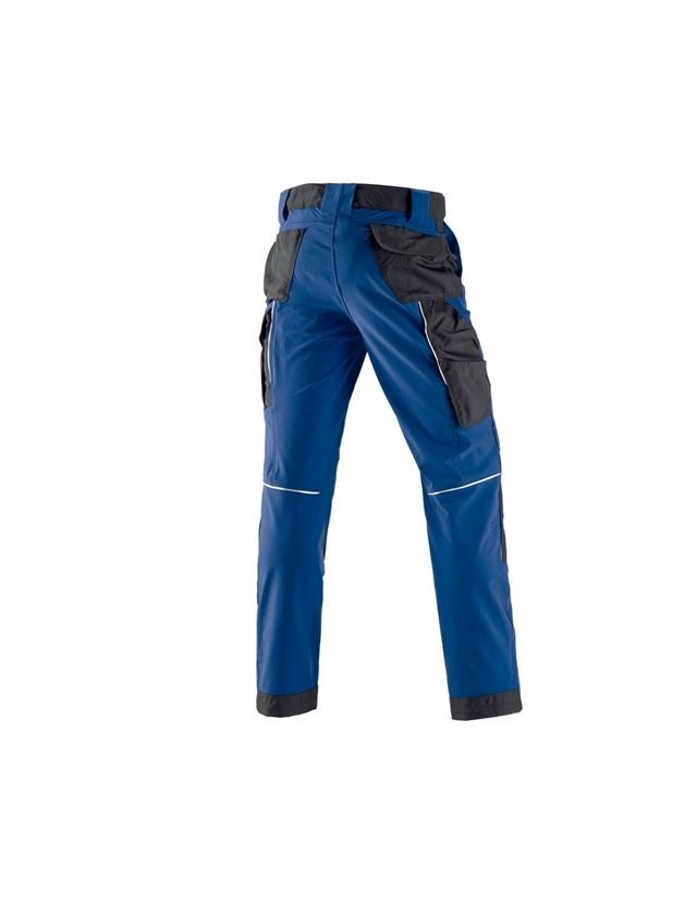 Work Trousers: Functional trousers e.s.dynashield + royal/black 3