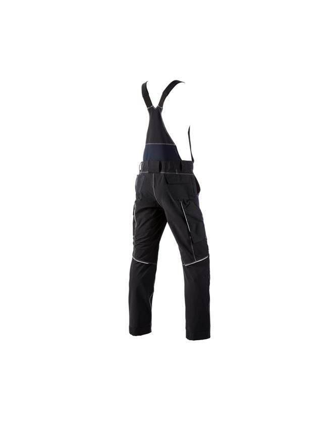 Work Trousers: Functional bib & brace e.s.dynashield + black 3