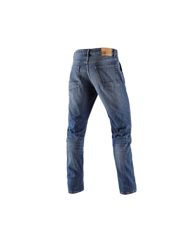 Work Trousers: e.s. 5-pocket jeans POWERdenim + stonewashed 3