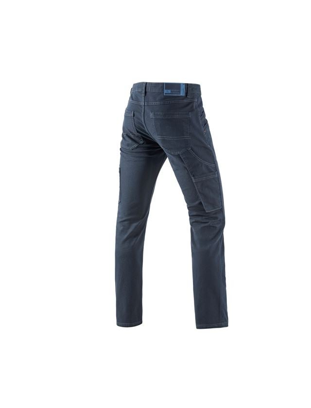 Pantalons de travail: Pantalon à poches multiples e.s.vintage + bleu arctique 3