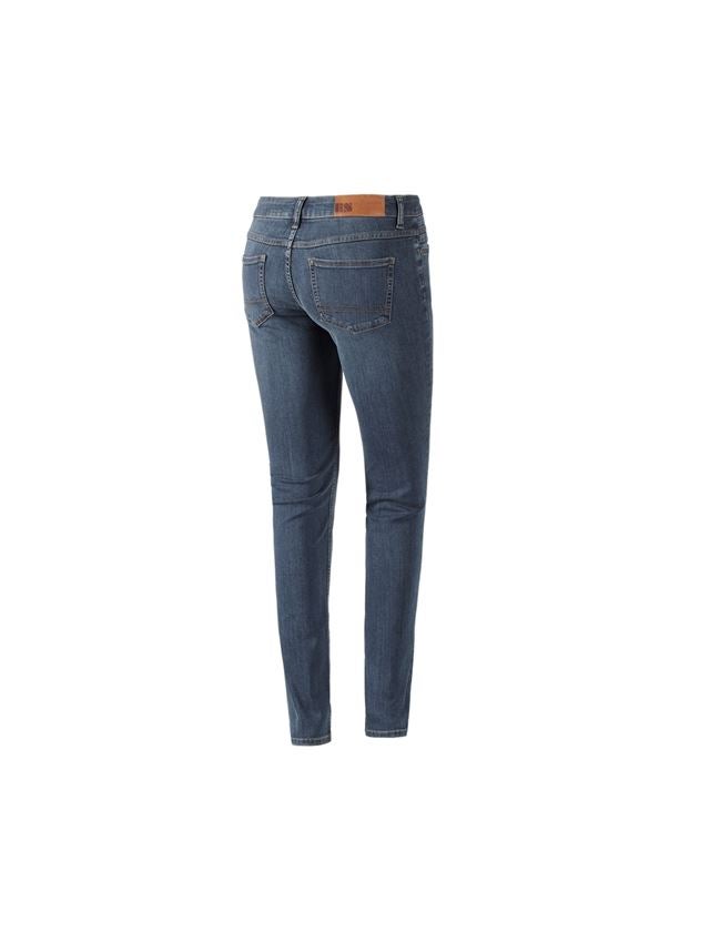 Pantalons de travail: e.s. Jeans stretch à 5 poches, femmes + mediumwashed 3
