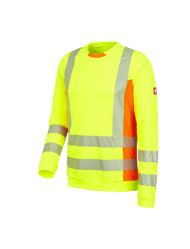 Shirts, Pullover & more: High-vis functional long sleeve e.s.motion 2020 + high-vis yellow/high-vis orange