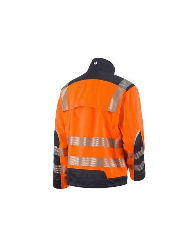 Work Jackets: High-vis jacket e.s.motion + high-vis orange/anthracite 2