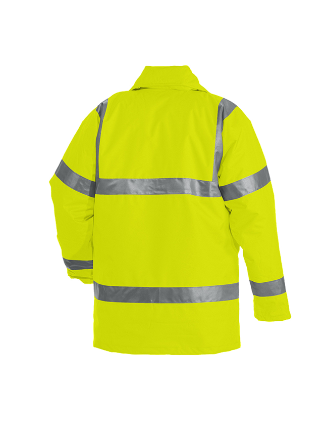 Work Jackets: STONEKIT High-vis parka + high-vis yellow 1